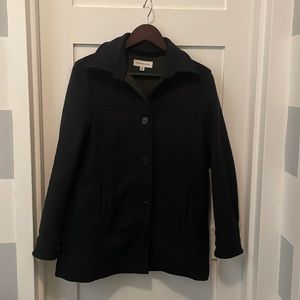 Something navy wool peacoat
